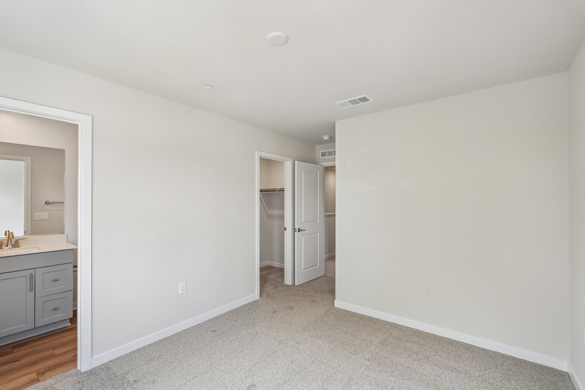 A room with white walls.