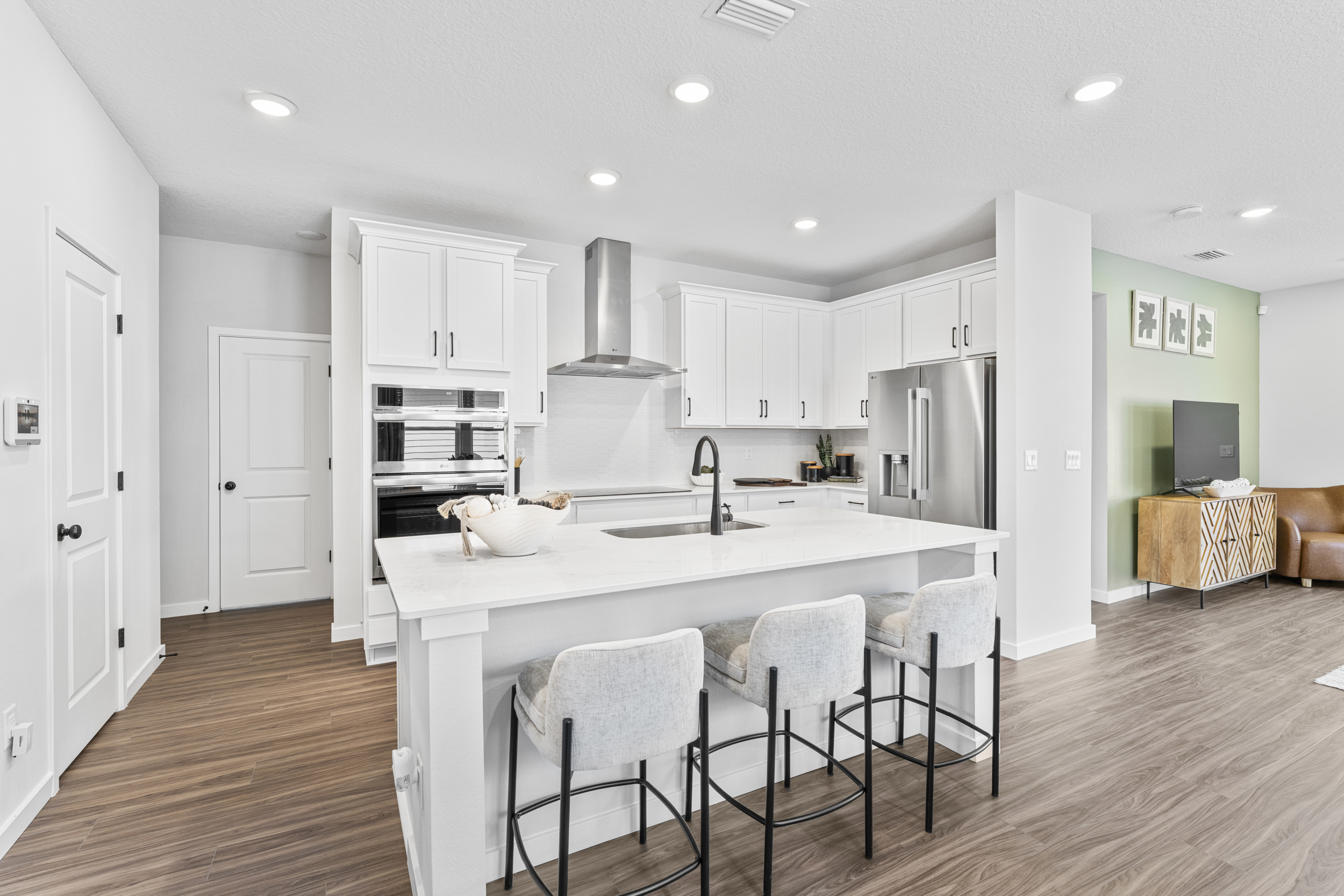 Silverbell II Floor Plan Chef's Kitchen at The Preserve at Camden Woods