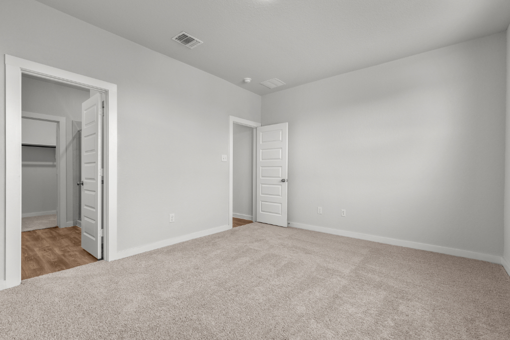 A room with white walls.