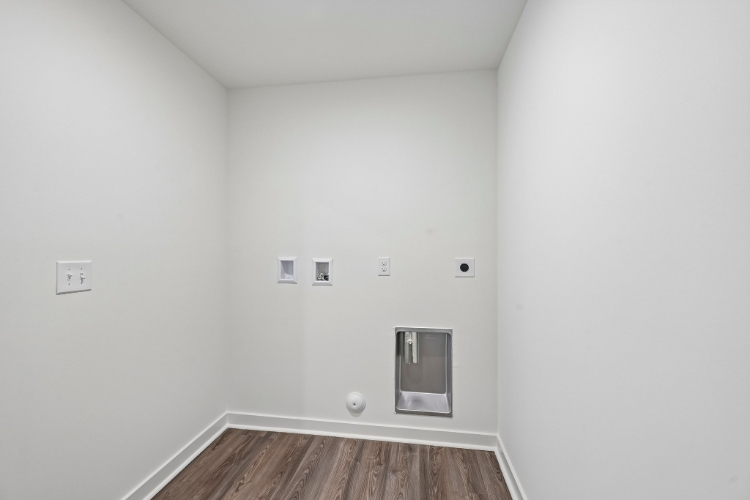 A room with white walls.