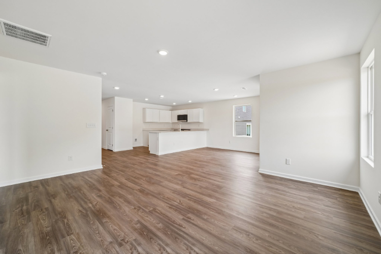 A large empty room.